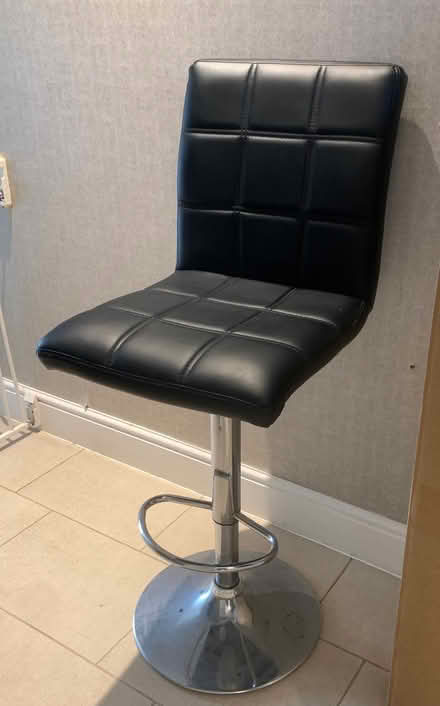 Photo of free Black bar stool (Marks Tey CO6) #1