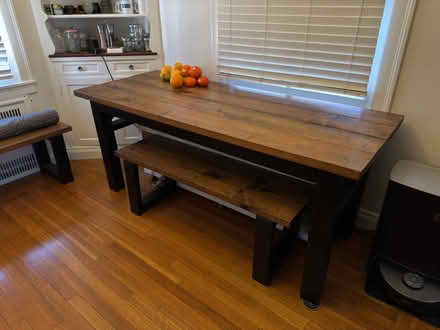 Photo of free Wood table (Lakeshore and Wayne) #2