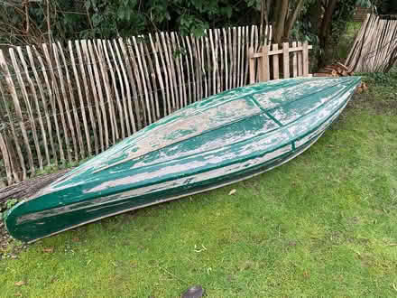 Photo of free Large wooden canoe (Tonbridge (north)) #2
