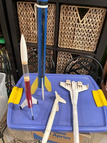 Photo of free Vintage Estes rockets and parts (Cleveland Park) #1