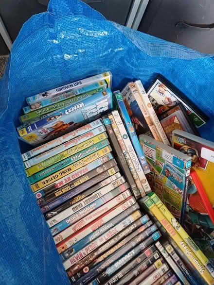 Photo of free Very large bag of dvd (LS16 Ireland wood) #2