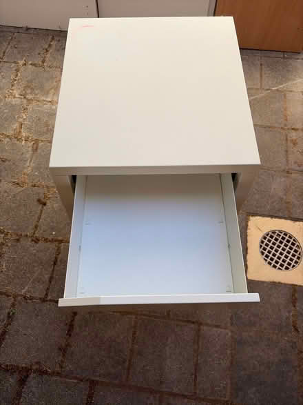 Photo of free White ikea bedside drawer (Highgate) #4