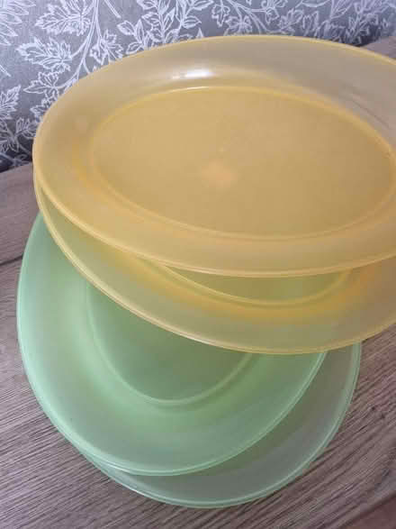 Photo of free plastic serving / sandwich platters (Longley S5) #1