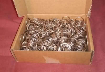 Photo of free 300 split keyrings (Winterbourne, Lewes. BN7) #1