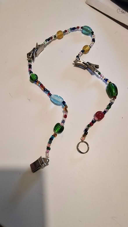 Photo of free String Beaded photo/note display (Kirk Hallam DE7) #1