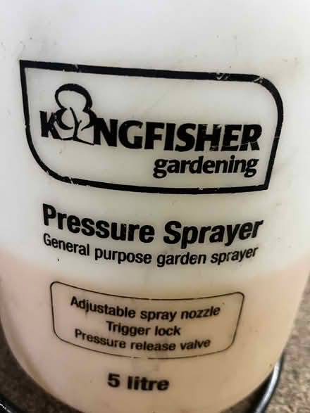 Photo of free 5 litre pressure sprayer (CH43) #1
