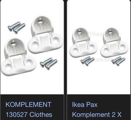 Photo of Ikea rail bracket part (Leytonstone E11) #1