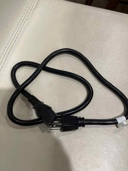 Photo of free Computer cord 2’ long (Cleveland Park) #1