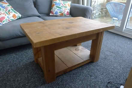 Photo of free Rustic solid wood coffee table (Cowley OX4) #1