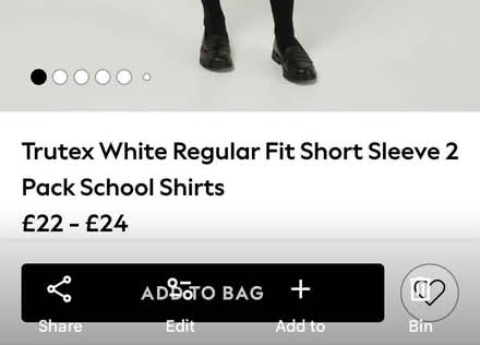 Photo of free 2x 16-18years new trutex girls blouse/school shirt trutex (Elton BL8) #3