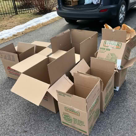 Photo of free Moving boxes used once(15) (Chesterbrook) #1