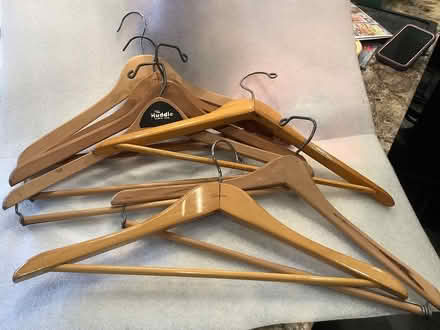 Photo of free Wooden Hangers (Palos Park) #1