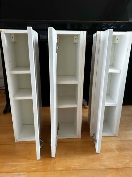 Photo of free 3 x Wall cabinets (West Kirby) #2