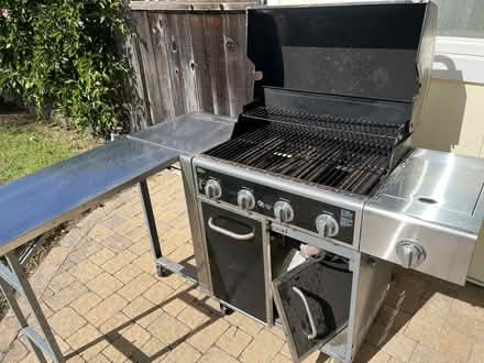 Photo of free Gas BBQ with side table (Grover Beach) #2