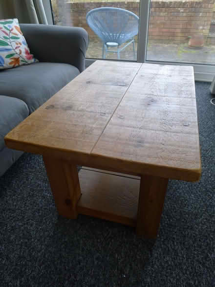 Photo of free Rustic solid wood coffee table (Cowley OX4) #2