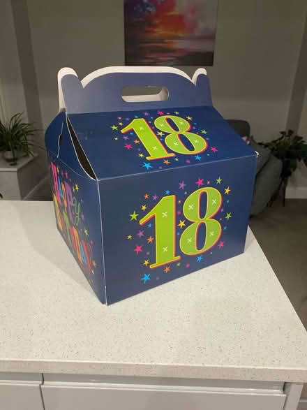 Photo of free Box for 18th birthday present (Earley RG6) #1