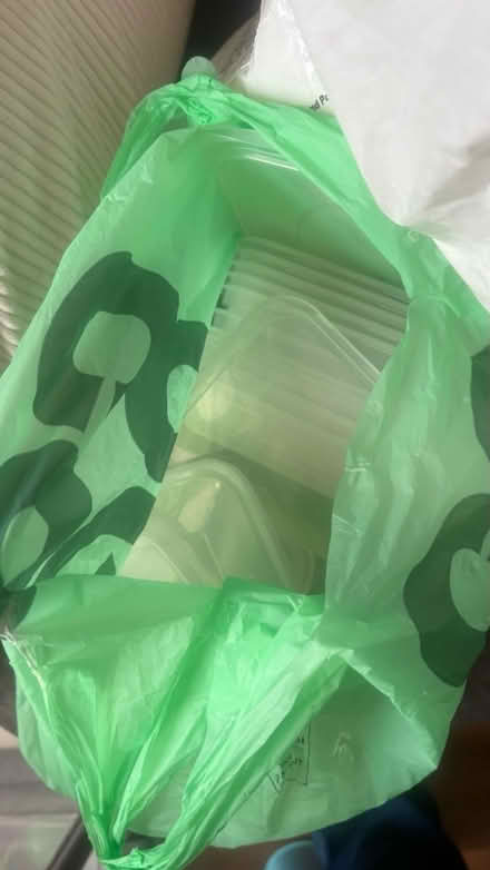 Photo of free Bag of plastic containers (Chatham) #2