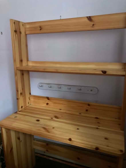 Photo of free Child's desk with shelf (Aigburth L17) #1