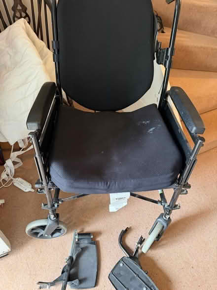 Photo of free Foldable wheelchair (North Harrow HA2) #2