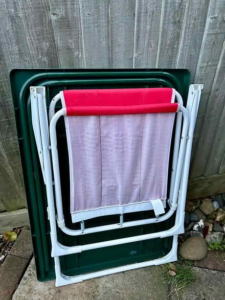 Photo of free Camping chair and table (Shenley WD7) #2