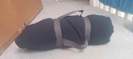 Photo of free Black fleece blanket, packable (Roath CF24) #1