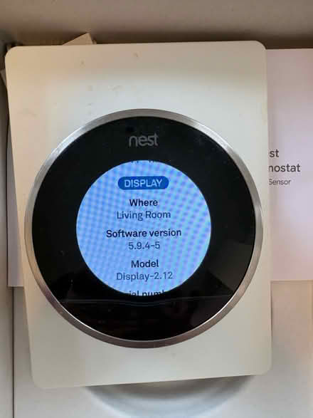Photo of free Nest thermostat (Greenfield Ma) #1