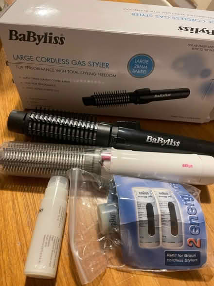 Photo of free 2x cordless gas hot brushes (Fen Drayton CB24) #1