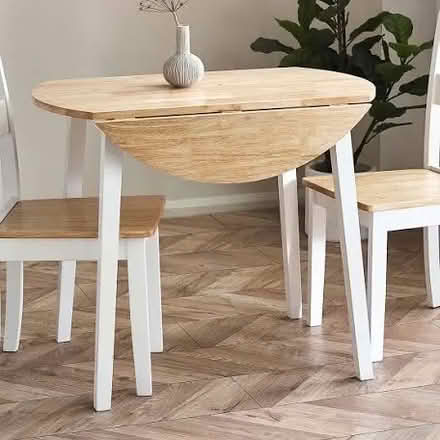 Photo of Drop leaf table/chairs (Balti Triangle B12) #1
