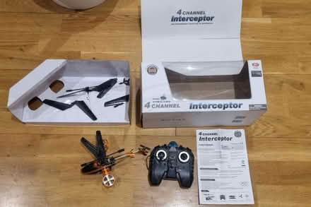 Photo of free 4 channel Interceptor helicopter (London, SE3) #1