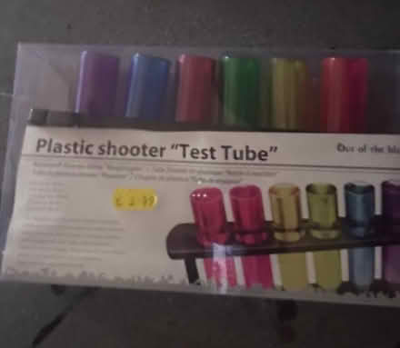 Photo of free Plastic Shooter “Test Tubes” (Ladygrove OX11) #1