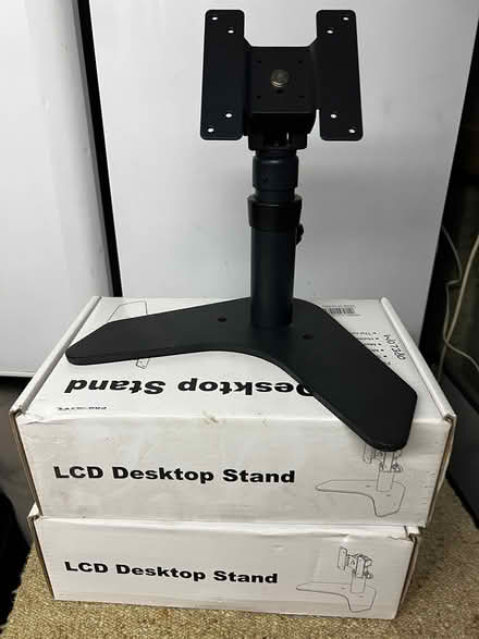 Photo of free 3 brand new Monitor stands (Basingstoke RG22) #2