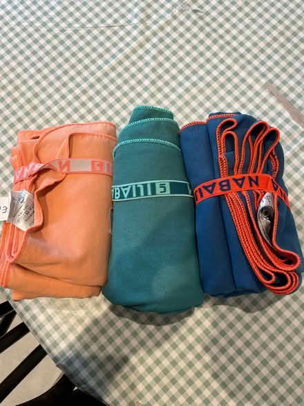 Photo of free 3 x NABIJI Quick Dry Towels (Welwyn Garden City AL7) #1