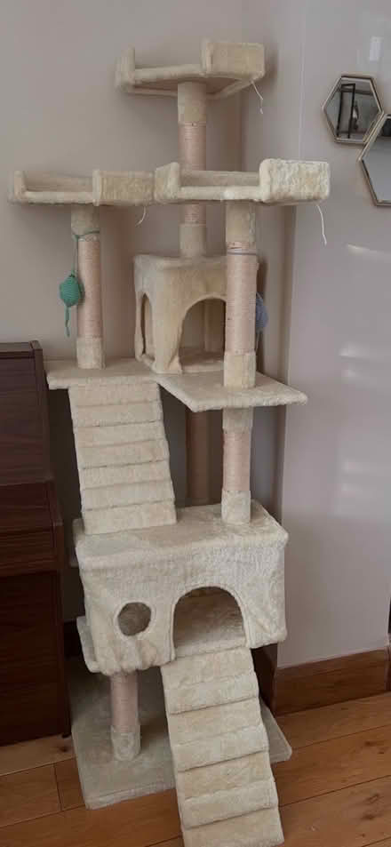 Photo of free Large cat tree (S70 worsbrough) #1