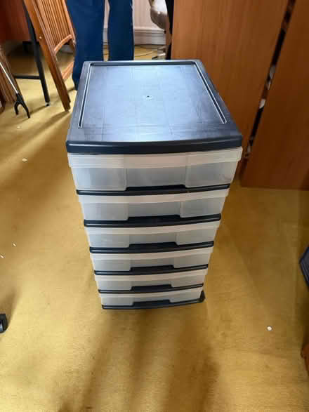 Photo of free Plastic drawer set (North Harrow HA2) #1