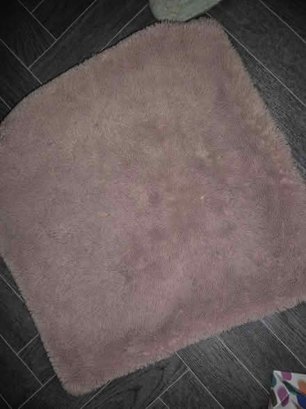 Photo of free Big fluffy pink cushion cover (Medway/kent) #1