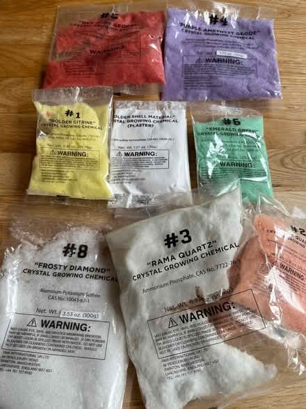 Photo of free Crystal Growing Kit (Wainscott) #3