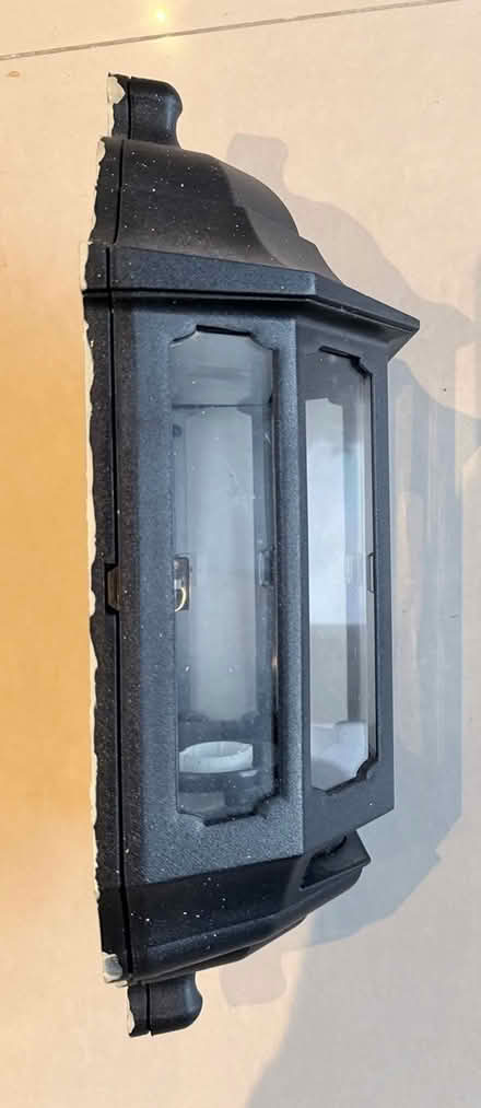 Photo of free Half lantern outdoor wall light (Huyton) #3