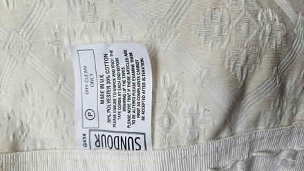 Photo of free Cream/Ivory Curtains (Gillingham ME7) #3