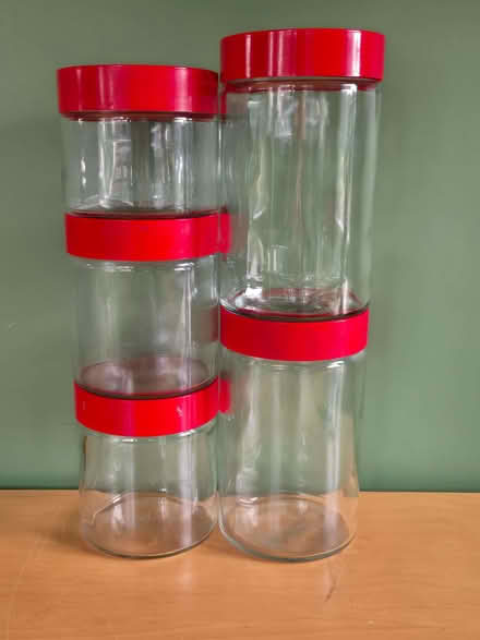 Photo of free Glass storage jars (Freckleton PR4) #2