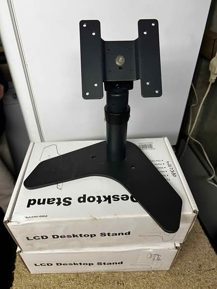Photo of free 3 brand new Monitor stands (Basingstoke RG22) #1