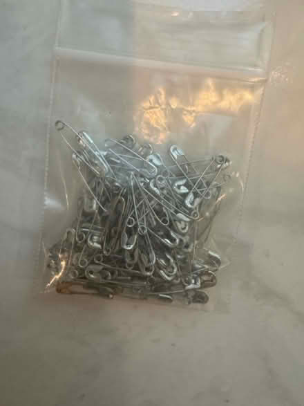 Photo of free Tiny safety pins (Homestead and Wolfe) #1