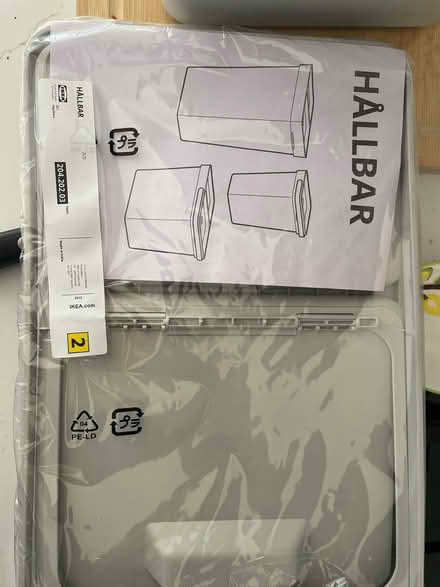 Photo of free 2 x Ikea bins (Fulham SW6) #2