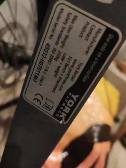 Photo of free York weights bench with weights (Stechford B33) #1