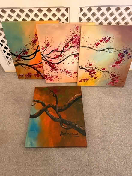 Photo of free Cherry Blossom Canvases (Guildford GU1) #1