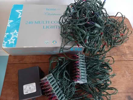 Photo of free 240 Multicoloured Fairy/Xmas Lights (Leith Links EH6) #1