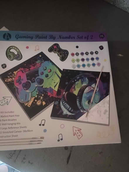 Photo of free Gaming Paint By Numbers Set New (Ladygrove OX11) #1