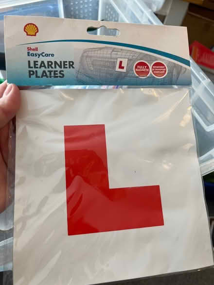 Photo of free Learner plates magnetic new in pack (CT15) #1