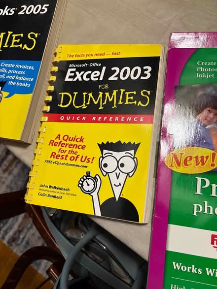 Photo of free Older computer related books (Drexel Hill) #3