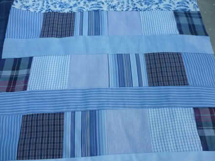 Photo of free King size patchwork quilt unfinished (Emsworth PO10) #1