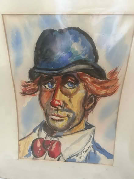 Photo of free Clown watercolor (Clifton Park) #1